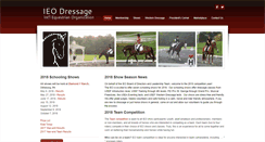 Desktop Screenshot of ieodressage.org
